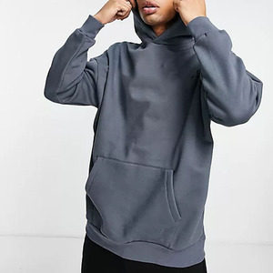 Sudadera con Capucha de Felpa Francesa de 320 g/m², Impresión de Logotipo Personalizado, Sudadera con Capucha para Hombre Sin Cordones - Product Image 1