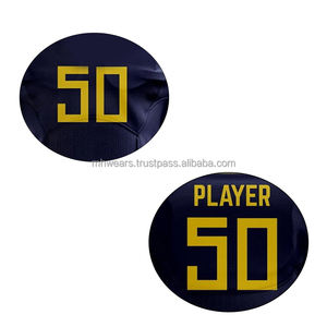 Uniforme de football américain personnalisé, vêtements de football américain surdimensionnés avec maille en polyester, streetwear, uniforme de football américain - Product Image 6