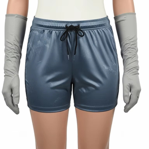 Conjunto de Shorts de Yoga para Mujer, Spandex Transpirable, Suave y Elástico, Ropa Deportiva Activa, Atuendo Cómodo para Gimnasio y Correr - Product Image 3
