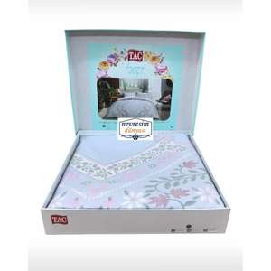 Juego de funda nórdica individual Valeri Pink Colección Taç Ranforce - Product Image 2