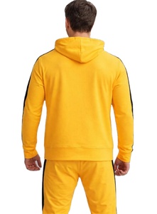 Ensemble de vêtements de sport pour homme respirant de haute qualité personnalisé pour l'hiver, 2 pièces, style intégral, pour la salle de sport et le jogging - Product Image 3