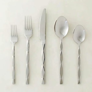 Top Trending matte <b>black</b> color New Attractive Design <b>Set</b> of 5 Spoon For Hotels And Restaurants Catering Use <b>Dinner</b> Cutlery - Product Image 3