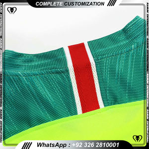 Conjunto de Camiseta y Pantalones Cortos de Fútbol Personalizables de Alta Calidad para Adultos Unisex, Uniforme Deportivo - Product Image 5