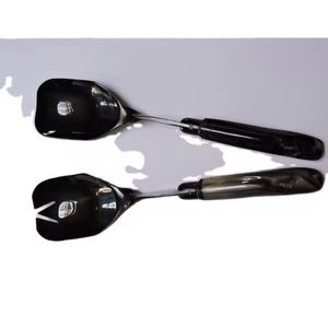 Logotipo personalizado, servidor de ensalada de acero inoxidable más vendido, herramientas para ensalada, utensilios de cocina para ensalada, juego de cubiertos, cuchara, tenedor, Material ecológico - Product Image 2