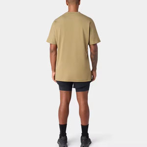 Camiseta ajustada de algodón de 270g transpirable y sostenible de primera calidad personalizada para hombre, Camiseta deportiva en ZOHAN CREATIONS - Product Image 6