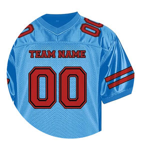 Camisetas de fútbol americano personalizadas de alta calidad para hombres, uniformes deportivos de estilo liso, nombre del equipo, número, ropa deportiva superior personalizada - Product Image 6