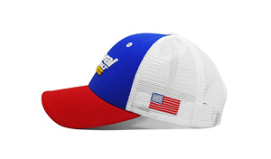 OEM ODM Vietnam Made Personalized 3D Embroidery Logo 6 Panel Mesh Back Adult Trucker Cap, Vintage Sporty Fashion for Casual Wear - Product Image 3