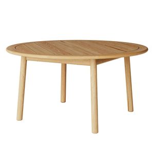 ชุดรับประทานอาหารสวนวงกลมไม้สักสำหรับเฟอร์นิเจอร์กลางแจ้ง - Product Image 4