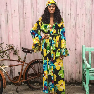 Kimono Estampado para Mujer con Detalles Artísticos, Kimono de Moda Femenina - Product Image 1