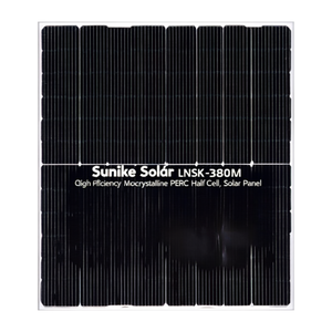 Panneau solaire monocristallin PERC à demi-cellules haute efficacité Sunlike Solar LNSK-380M - Product Image 2