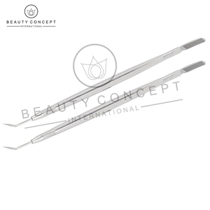 Herramientas de elevación de pestañas de doble cabeza de acero inoxidable para salón, producto recién llegado, herramienta de elevación de pestañas, instrumentos de belleza ecológicos - Product Image 3