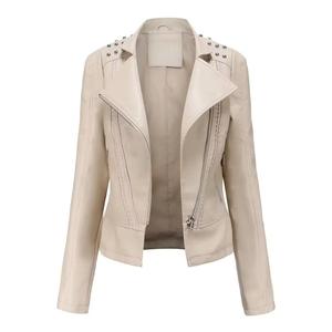Chaqueta de Cuero Genuino para Mujer, Diseño y Color Personalizables, Chaquetas de Cuero para Mujer Adulta 2026, Nueva Llegada - Product Image 5