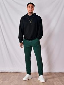 Manufacturer Customised 2024 Heavyweight <b>Thermal</b> <b>Hoodie</b> for Men 100% Cotton Embroidered Technics for Autumn Season - Product Image 2