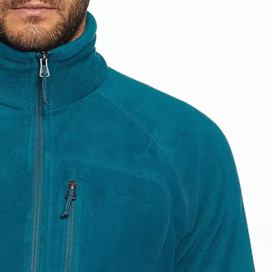 Veste d'hiver à capuche chaude en polaire Homme Coupe-vent d'extérieur en coton Taille Plus Col montant Logo avant - Product Image 4