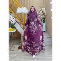 Producto de calidad Zerina Moonlight Elegance Glamorous Muslimah Outfit de Indonesia con diseño fluido Motivo adornado Estilo formal