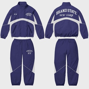 Unisex High Quality Breathable Windbreaker <b>Set</b> Factory-Owned Regular Fit Outdoor Casual Sports-Hiking Running Solid High Street - Product Image 4