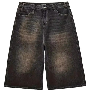 Cool Casual Denim Shorts Mens Canvas Fabric Lightweight Breathable Relaxed Fit Quick Dry <b>Soft</b> Comfortable Stylish Wash Solid - Product Image 1