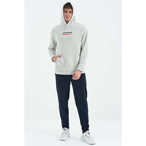 เสื้อสเวตเชิ้ตผ้าฟลีซลำลองสำหรับผู้ชาย รุ่น Autumn Hern Stone-88301 - Product Image 4