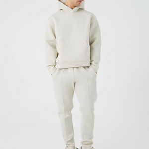 Sweat à capuche oversize en molleton 100% coton pour homme, streetwear avec logo personnalisé, impression en relief de haute qualité - Product Image 1