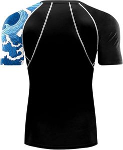 เสื้อแรชการ์ดแขนสั้นสำหรับออกกำลังกาย - Product Image 6