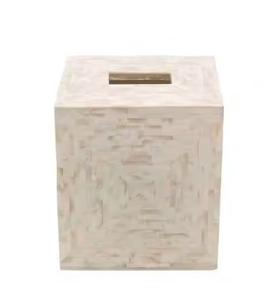 Boîte à mouchoirs en nacre Design moderne 2025 boîtes à mouchoirs de table décoratives merveilleuses pour artisanat de table porte-serviettes haut tendance - Product Image 4