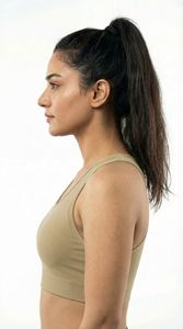 Soutien-gorge de sport beige en grès à maintien élevé pour femmes, sans couture, compression, gym, fitness, yoga, vêtements de sport, soutien-gorge personnalisé OEM - Product Image 2