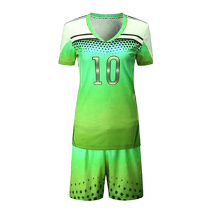 Camiseta de voleibol sublimada de último diseño para mujeres, al por mayor conjunto de equipo, uniformes de voleibol personalizados - Product Image 5