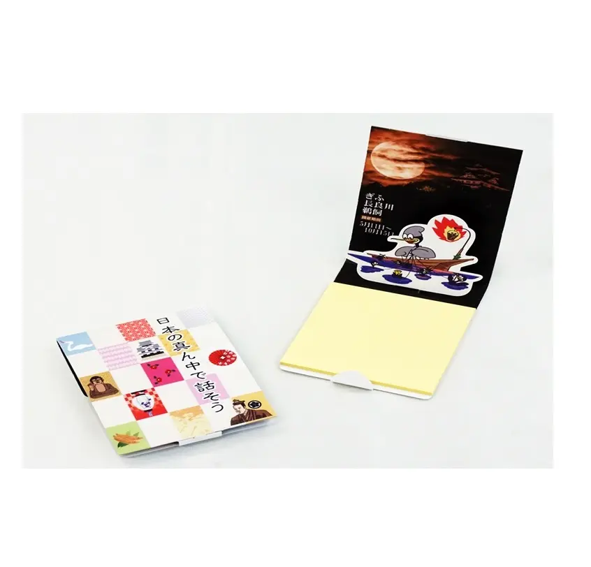 Xúc Tiến du lịch poppypad văn phòng Dễ Thương 3D tùy chỉnh Memo Pad