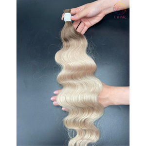 Les vendeurs de cheveux de style ondulé vierge non transformés de cheveux vietnamiens de qualité supérieure mélangent R4A avec des extensions de cheveux de paquets ondulés bruts de couleur #60 - Product Image 2