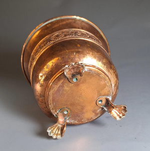 Jardinières décoratives en métal de grande taille, en cuivre antique, pour plantes succulentes, pour la décoration de jardin extérieur moderne - Product Image 4