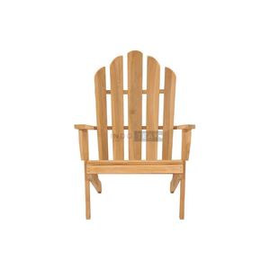 Chaise de jardin en teck vieilli de haute qualité, finition lisse et soignée - Product Image 2