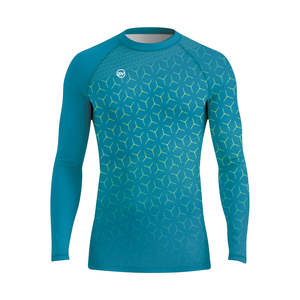 Men's Quick Dry Long Sleeve Rash Guard <b>Compression</b> <b>Shirt</b> for Gym Workout - Product Image 1