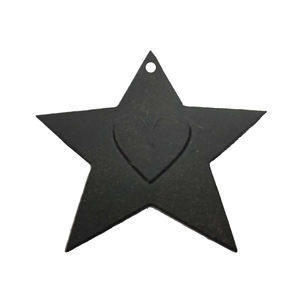 แขวนผนังเหล็กโลหะสีดำสำหรับตกแต่งบ้านและคริสต์มาสจำนวนมากทำด้วยมือดีไซน์คลาสสิก - Product Image 1