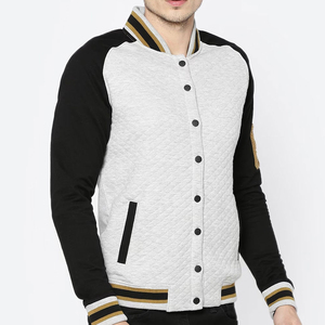 Veste bomber universitaire personnalisée OEM, veste de pilote, veste universitaire, veste en toile imperméable à l'avant, formelle - Product Image 6