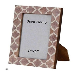 Best Quality Eco-Friendly Resin Inlay Wood Photo <b>Frame</b> Available in Chocolate White Color for Decorations Low Price - Product Image 2