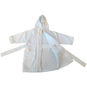 Cape tissée ivoire pour nouveau-né pour le bain de bébé - Product Image 2