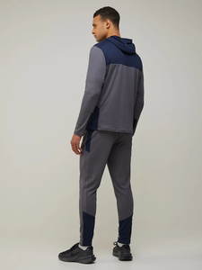 Ensemble de survêtement athlétique élégant pour homme, veste et pantalon respirants à séchage rapide pour la salle de sport, la course à pied et les vêtements décontractés - Product Image 3