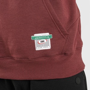 Sudadera con Capucha Maroon Impulse, 100% Algodón, Felpa Francesa, 320 g/m², Talla Única y 6XL, Estampado Sólido con Serigrafía y Silicona - Product Image 6