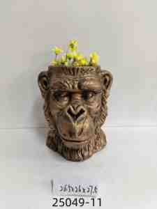 Pot de fleurs en résine girafe charmant en gros, polyvalent pour l'intérieur et l'extérieur, décoration de jardin, parfait pour les fêtes et les cadeaux de vacances - Product Image 3