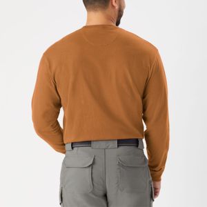 Camiseta de bolsillo clásica de algodón de primera calidad para hombre, camiseta de manga corta duradera y transpirable para el trabajo y trajes Casuales - Product Image 3