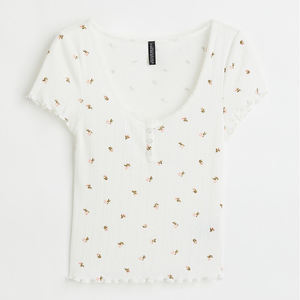 Fábricas personalizadas al por mayor de manga corta de algodón orgánico en blanco camiseta de alta calidad sostenible mujeres camisetas - Product Image 4