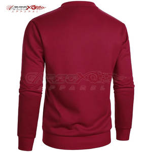 Sweat-shirt Sherpa classique pour hommes Sweat-shirt polaire Sherpa à manches longues avec ourlet élastique - Product Image 5