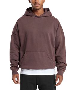 2025 magnifiquement coton polaire Hip Hop hommes polaire à capuche conception personnalisé surdimensionné sweats à capuche pour hommes - Product Image 1