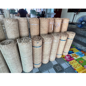 Soft mesh rattan webbing roll <b>used</b> in natural interiors cabinet accents backrest refinishing and chair design - Product Image 6