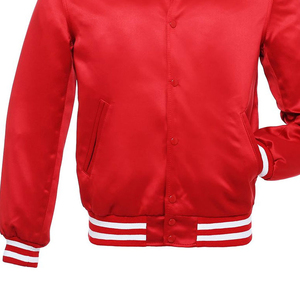 Nuevo estilo Ropa de invierno Chaqueta de satén ligera para hombres High Street Personalizado Mejor precio Chaquetas de satén para hombres - Product Image 6