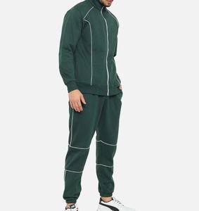Survêtement décontracté à capuche pour homme, en coton 100%, pour la course à pied, l'entraînement ou le streetwear, séchage rapide, respirant - Product Image 1