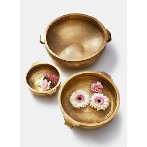 Bol de service en acier inoxydable poli au design classique haut de gamme, emballage en carton écologique, livraison rapide, 1 pièce à prix avantageux - Product Image 4