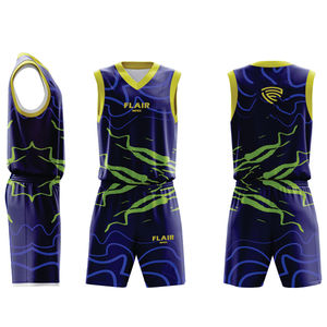 Digital Printing High Quality Basketball Jersey Tops and <b>Shorts</b> Men's Sports Shirt Jerseys Customization - Product Image 5