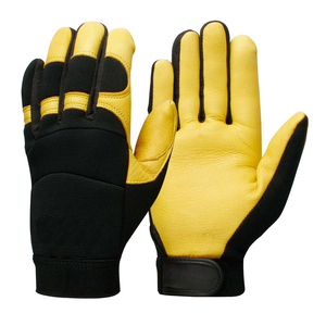 Gants de mécanicien avec gants de sécurité de haute qualité pour hommes Gants d'hiver de travail en cuir Gants mécaniques d'hiver de mécanicien - Product Image 5