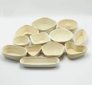 Panier à pain en rotin fait main, best-seller, panier à lever en osier naturel, bol à lever la pâte, outil de boulangerie artisanal - Product Image 2